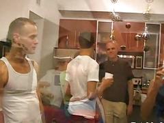 Strong hunks enjoy hardcore fuck