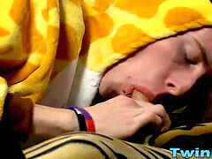 uber-cute redhead twink gets his tight little ass banged stiff