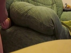 Solo testicle brings on the gay ejaculation