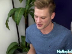 NEXT DOOR TABOO - Hard Ripped top blows brother before breeding in missionary