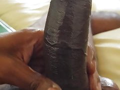 MY BLACK, HARD, DRIPPING, SUNDAY MORNING WOOD!#1