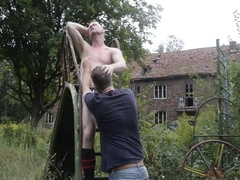 Lost Place Shooting And Blowjob. Gerd And Tom 5 Min With Gay Porn