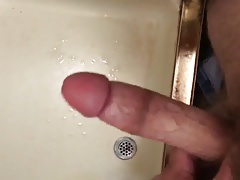 Cum shot into shower