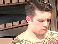 RagingStallion Sebastian Kross is a giant...chisel