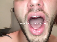 Mouth Fetish - Cliff Jensen Mouth Video 1