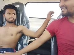 Jungle Outdoor Car Sex - Gay movie dubbed in Hindi; young guys kissing and masturbating.