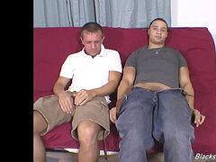amateur dude gets presented to interracial gay sex