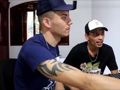 threesome barefucking latinos