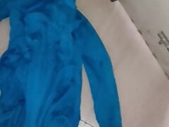 Pissing on nurse suit salwar in changing room (44)
