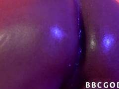 Oiled up gay stud Matie rides Black Devin Trez massive dick