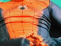 Juan Carlo Felipe - Spiderman Cosplayer Faps with Cum Shot