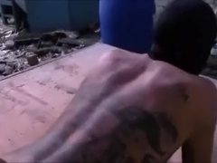 Faggot pigs without a condom breeding, going knuckle deep, peeing. BB, FF, WS!