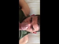 pouring out while shrieking