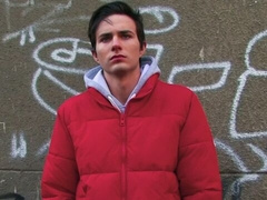 Adorable twink with a very hairy ass gets fucked anally