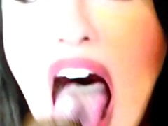 SSSniperwolf - Cum Tribute(on her whore tongue)