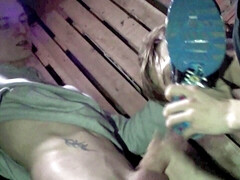 Romain sucked his friend in sneaker