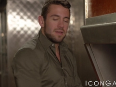 Dante Colle works very hard smashing Jkab Ethan Dales tight ass