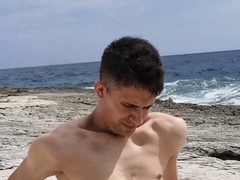Nude men films, beach, nude beach big cock