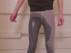 Cute Gay Isnt Allowed To Piss And Hold Pee With Moaning And Gasping