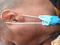 Trimmed Latino Dude Fellating My Manhood At The Park two