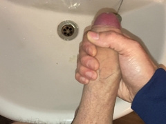 Xxl gross penis splooging jizm and urinate again