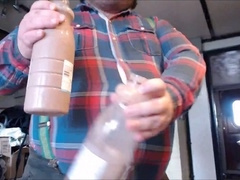 Gay belly, gay bloat, gay kink