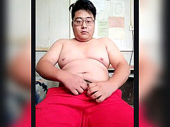 nice chinese man with glasses