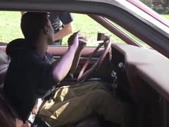 Car thief gets his asshole defenestrated by horny gay cops big cock