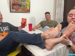 Matt Gives Ryder And Milus Slinger Some Sole Vibrations