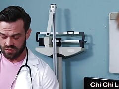 Doctor James Fox seduces hairy blond patient Bennett Anthon