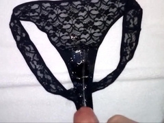 Huge Load of Cum on Dirty Panties (18+ Amateur Video)