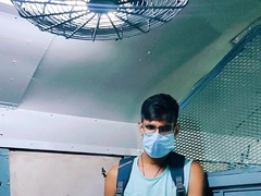 Parent in teach masterbating his giant unshaved long wonderful rod