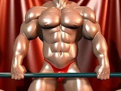 Cartoni Porno Gay: Bodybuilding