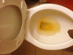 BBC desperate to pee. Strong stream