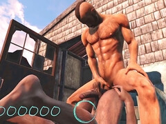 Fallout 4, handsome guy, edging handjob