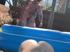 J fucking Nash in the pool