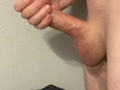 Humungous trouser snake and total ballsack for you