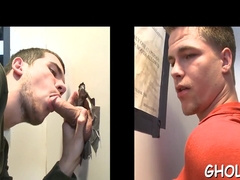 Teddy pounds throat thru a crevice