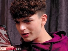 Twunk finds out his hot stepbro Zayne Bright is a pornstar and gets down to business