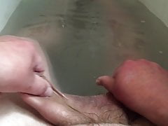 Bath-time foreskin with: orange