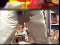 Hairy banger gets his book worm inside black librarian's ass hole