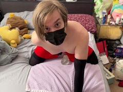 Cat Femboy Begs To Let Him Cum With Cat Boy