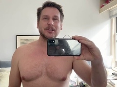 Getting off, big cock solo masturbation, big dick solo