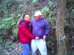 japanese big married guy play