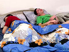 homo lad mounts stepdads stiff dick