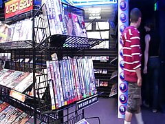 Young boy turns on stranger in a store to be fucked hard and deep by him