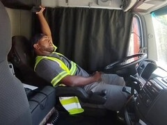 Solo session in the truck during lunch break for The Hunter Black