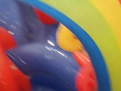 Inflatable Gonfiabile Blowup Intex Rainbow Toy Vinyl Pvc