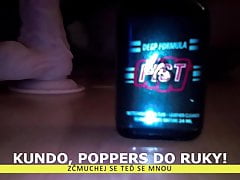 Poppers training for sluts in Czech language