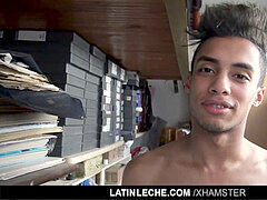 brazilianLeche - Latin Boy with Braces take dirty facial cumshot
